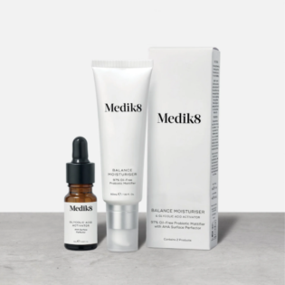 Balance Moisturiser With Glycolic Acid Activator